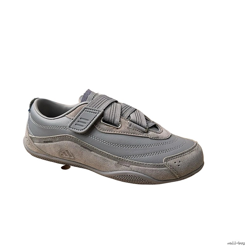 Adidas retro-style grey casual shoes