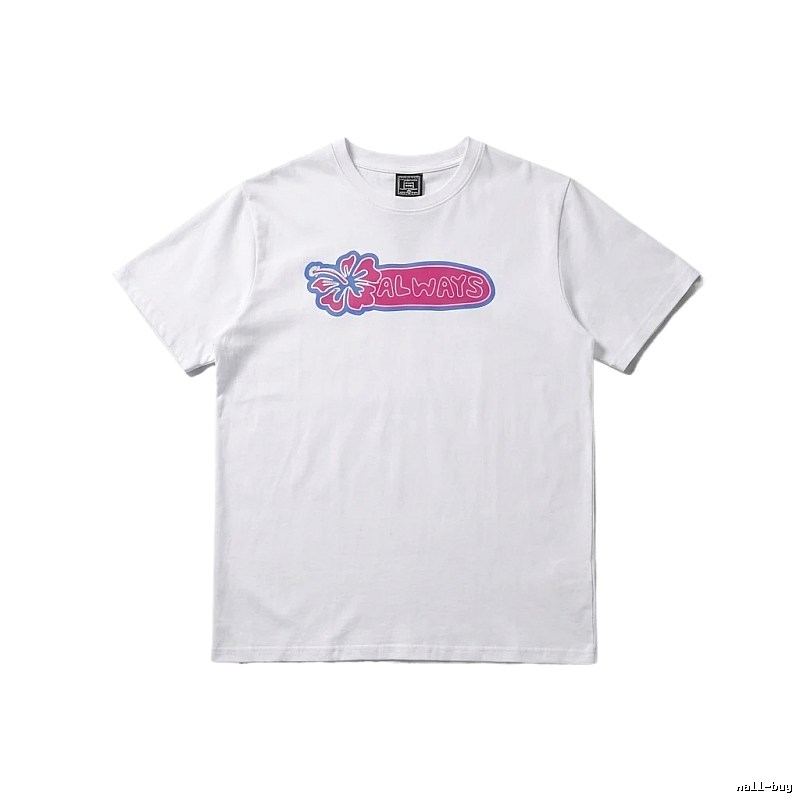 ADWYSD Floral Style White T-shirt