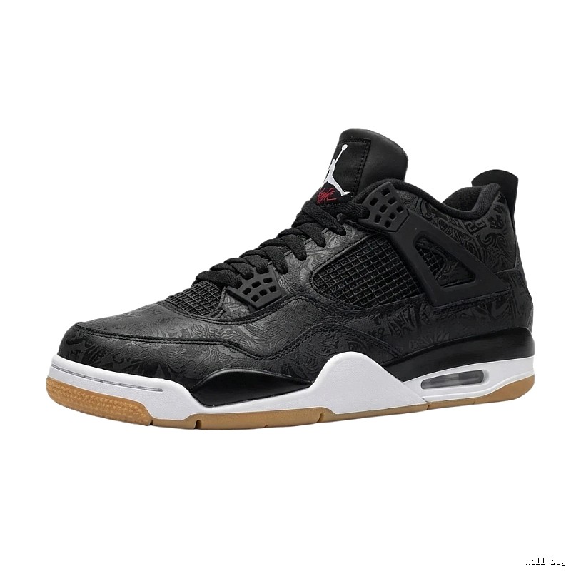 Air Jordan 4 Retro "Black Canvas"