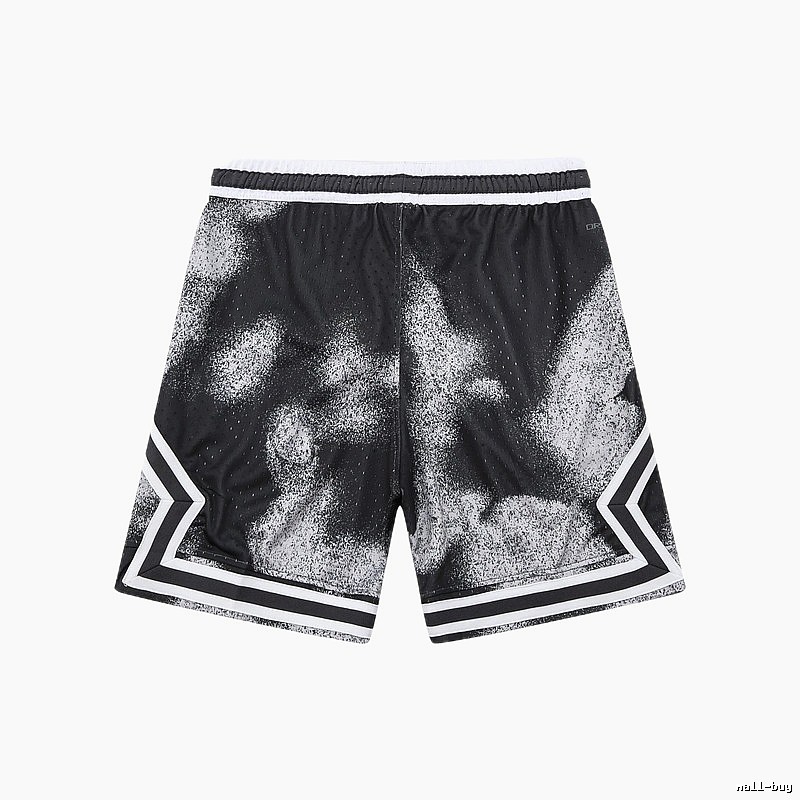 AJ Spray Painting Style Black Shorts