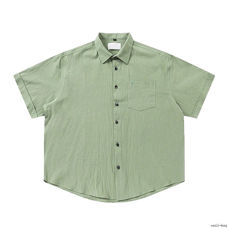 AMI casual light green shirt