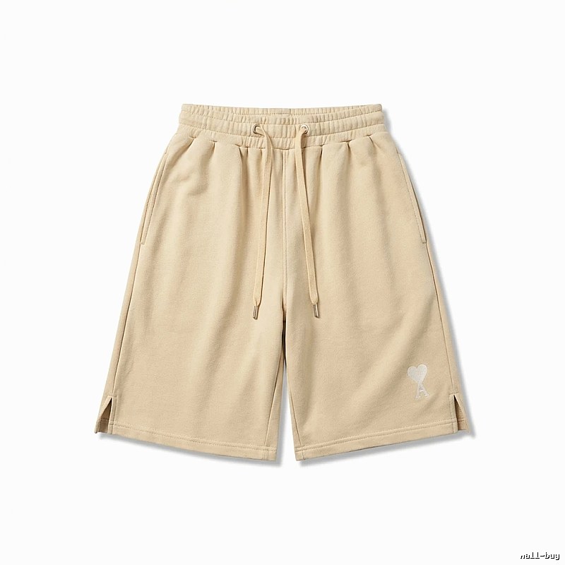 AMI casual style khaki shorts