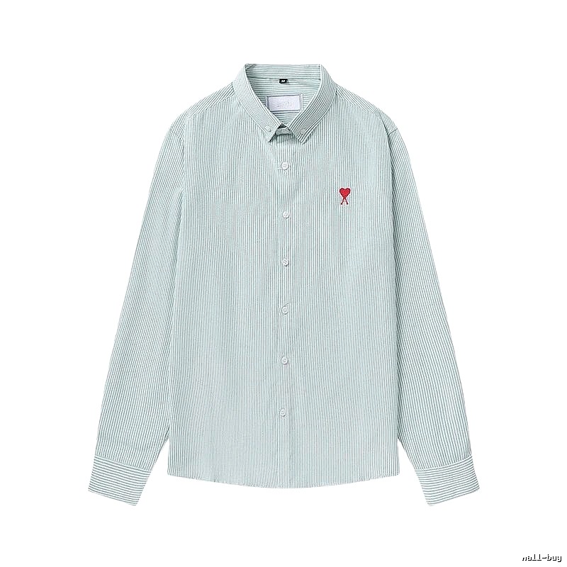 AMI Heart - Shaped Stripe Shirt