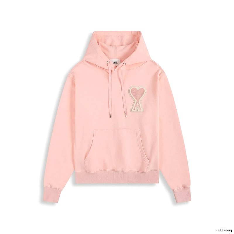 AMI Love Pink Hoodie