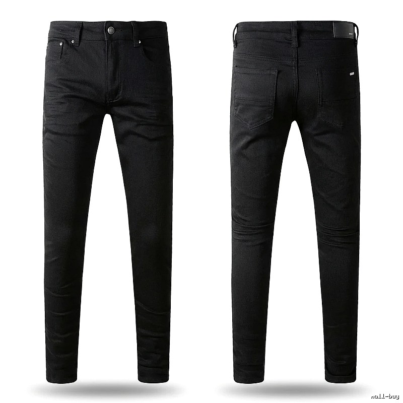 AMI Love Series Trendy and Cool Style Black Jeans
