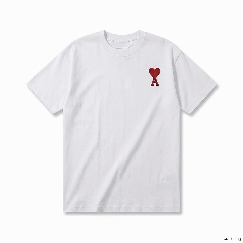 AMI minimalist style white T-shirt