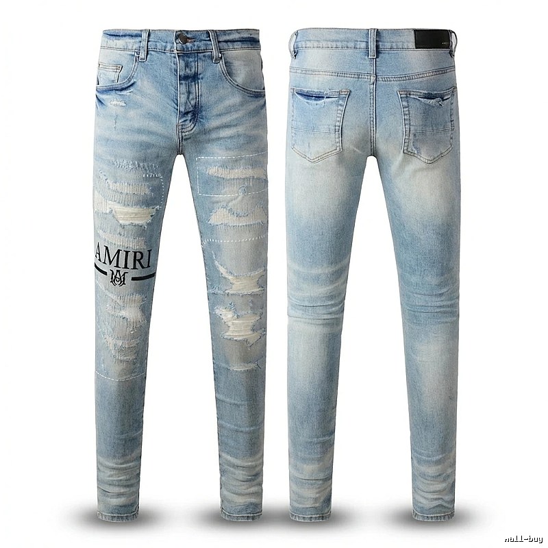 AMI Trendy Ripped Jeans