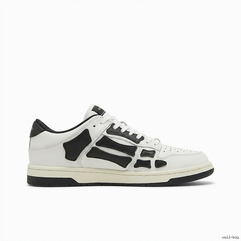 AMIRI deconstructed style black and white sneakers