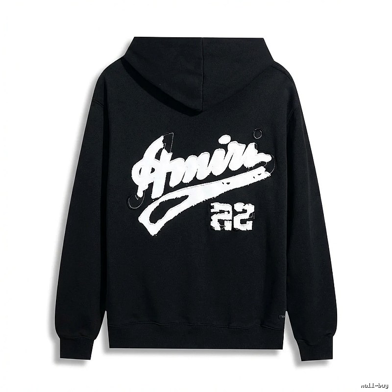 AMIRI Graffiti Style Black Hoodie