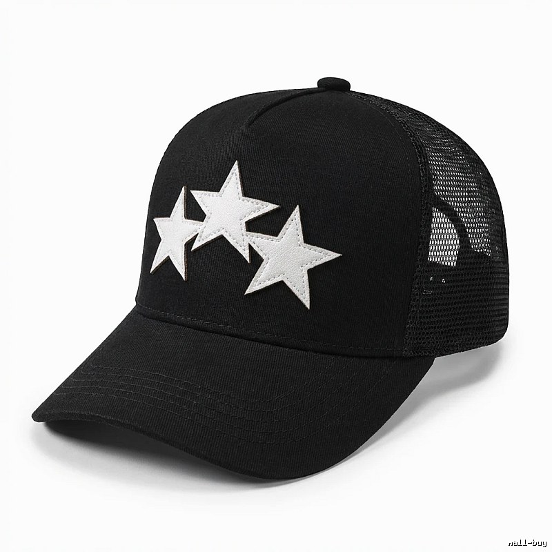 AMIRI Starry Trendy Cool Black Hat