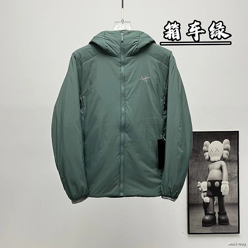 Arc'teryx Layering Sage Green Hooded Shell Jacket