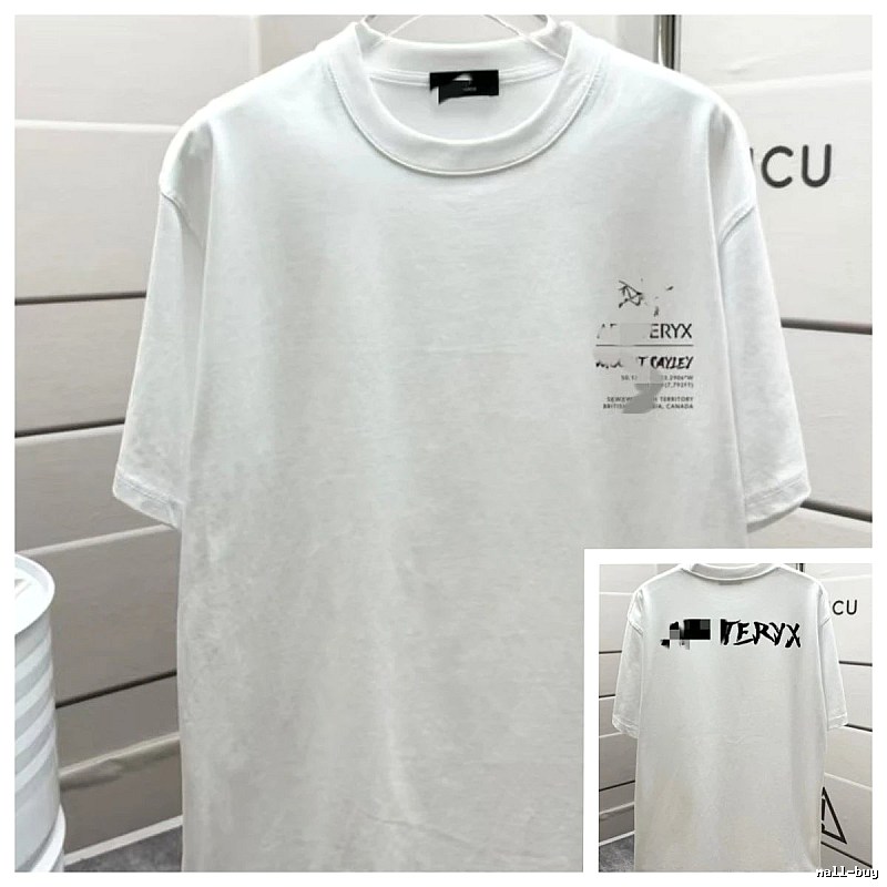 Arc'teryx Printed Street Style White T-shirt