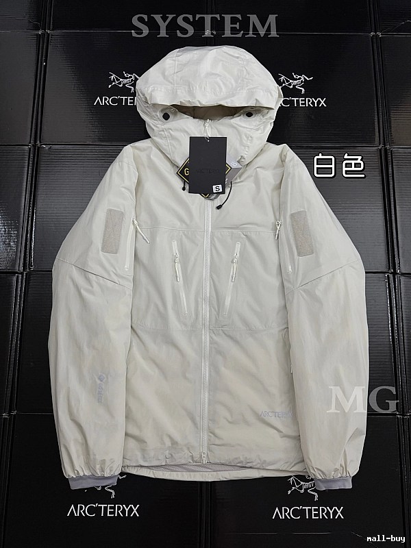 Arc’teryx SYSTEM Trendy Brand Style White Coat