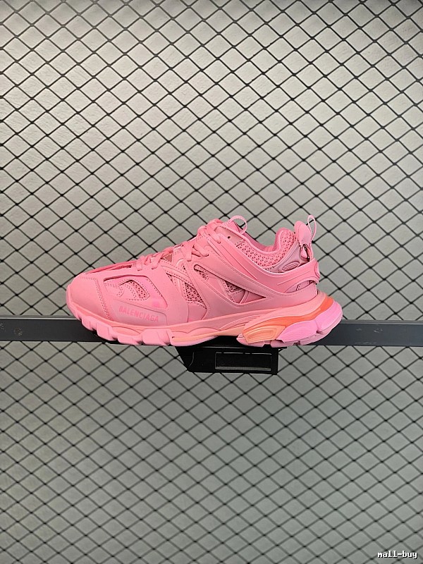Balenciaga Chunky Runners in Bright Pink with Oversized Sole