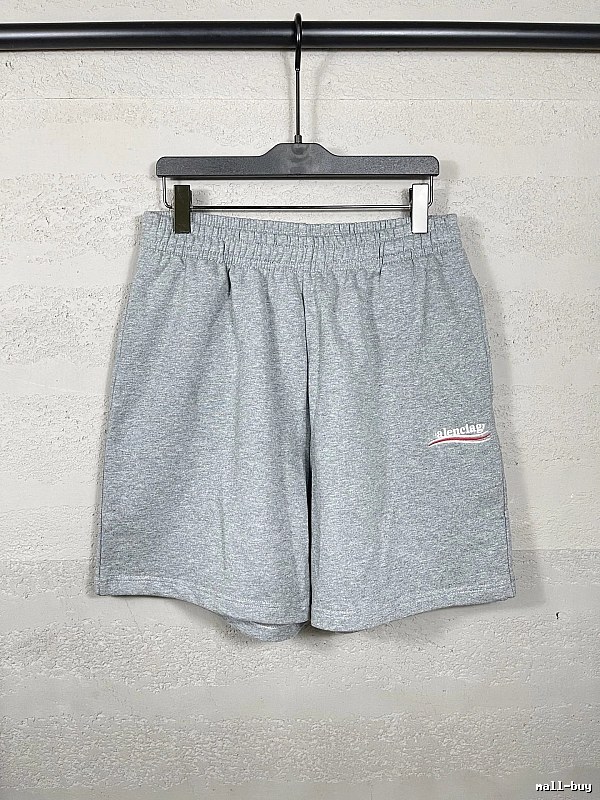 Balenciaga grey sports shorts