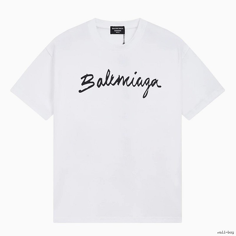 Balenciaga letter simple white T-shirt