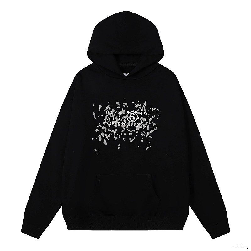 Balenciaga Monogram Logo hoodie Black Pullover Small for Layered Styling