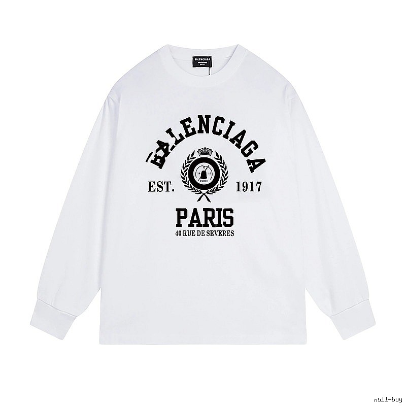 Balenciaga retro-style white T-shirt
