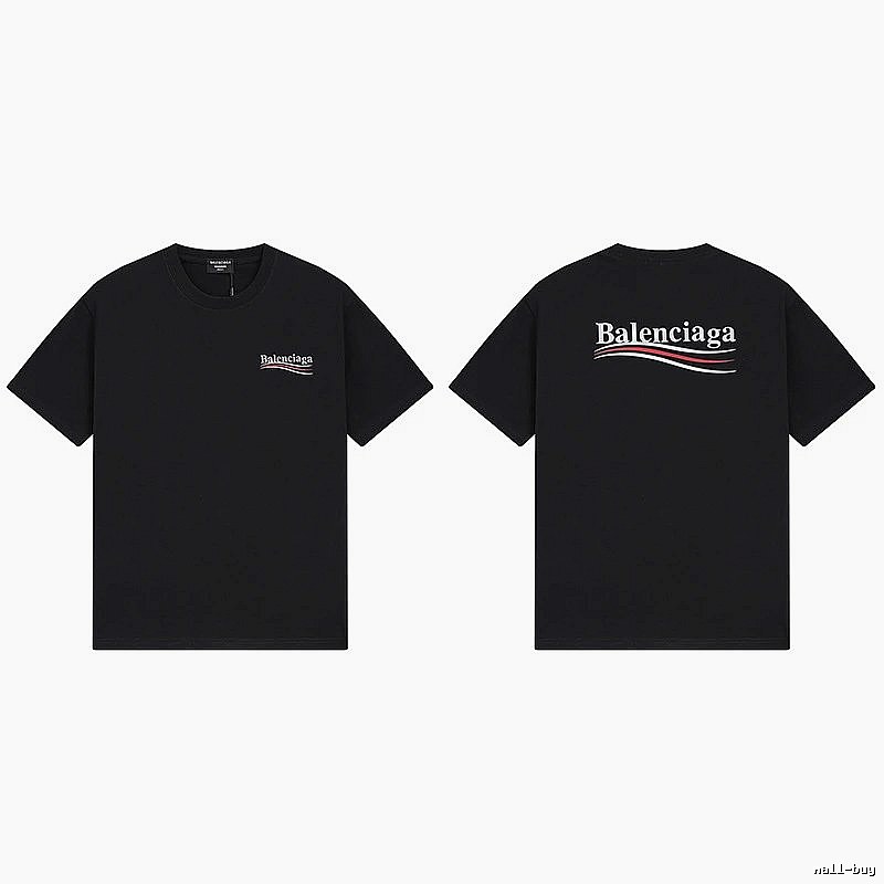 Balenciaga simple black short-sleeve
