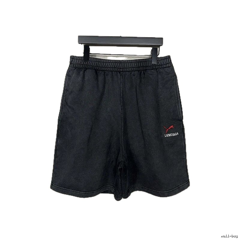 Balenciaga sporty black shorts
