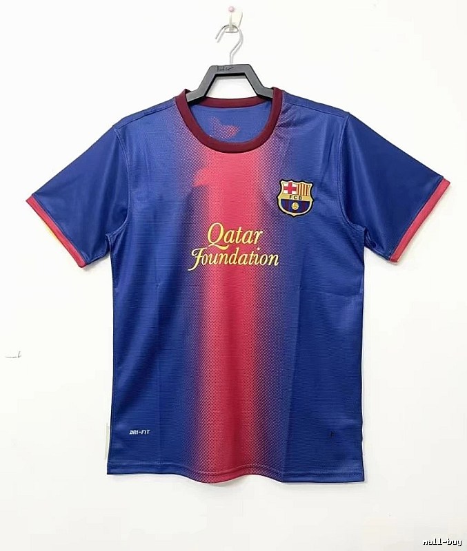 Barcelona Gift Ready Retro soccer jersey Blue Red Barcelona with Fresh Pattern
