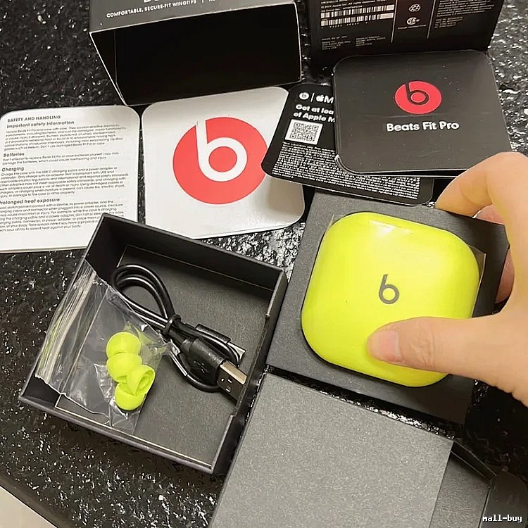 Beats Fit Pro Earbuds in Volt Yellow