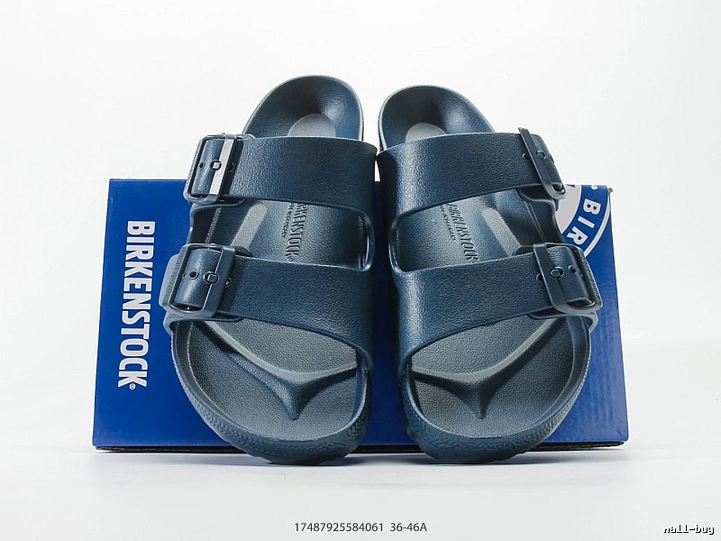 BIRKENSTOCK Arizona Casual Navy Blue Slide Sandals