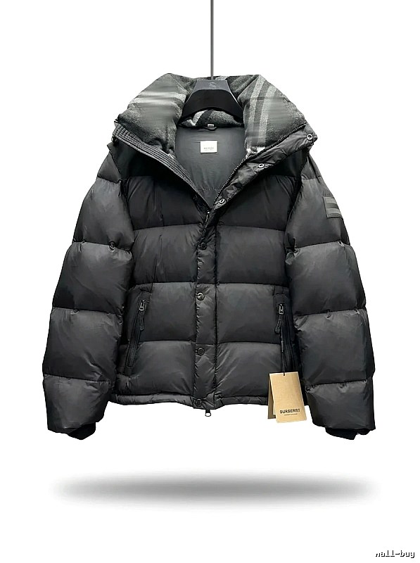 Black fashionable down jacket of Balenciaga