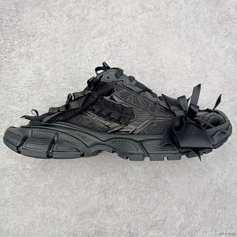 Black Sneaker by Balenciaga with Dark Paneled Sneaker