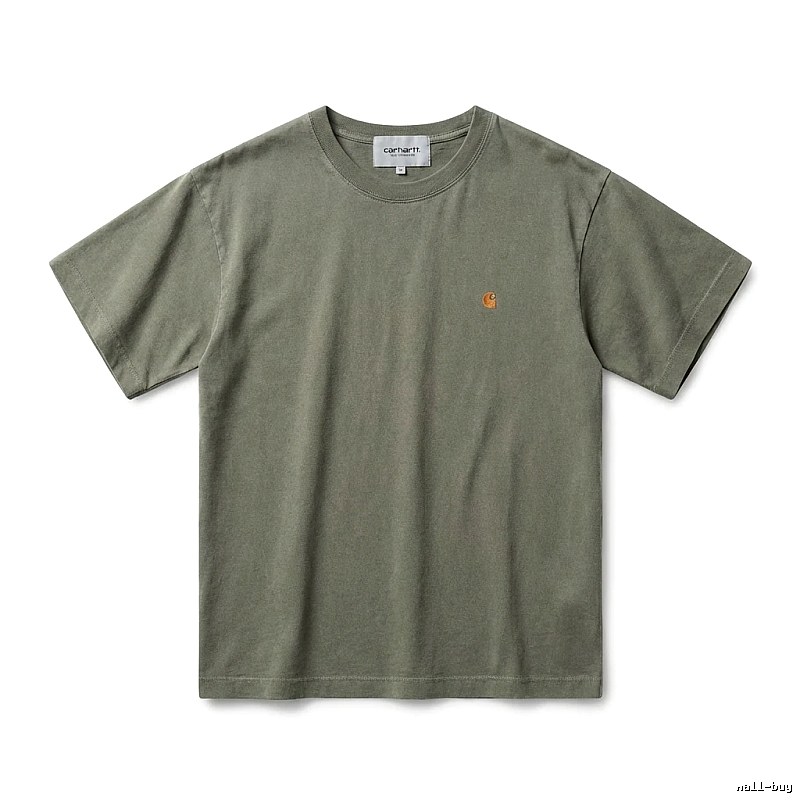 Carhartt basic retro style olive green T-shirt
