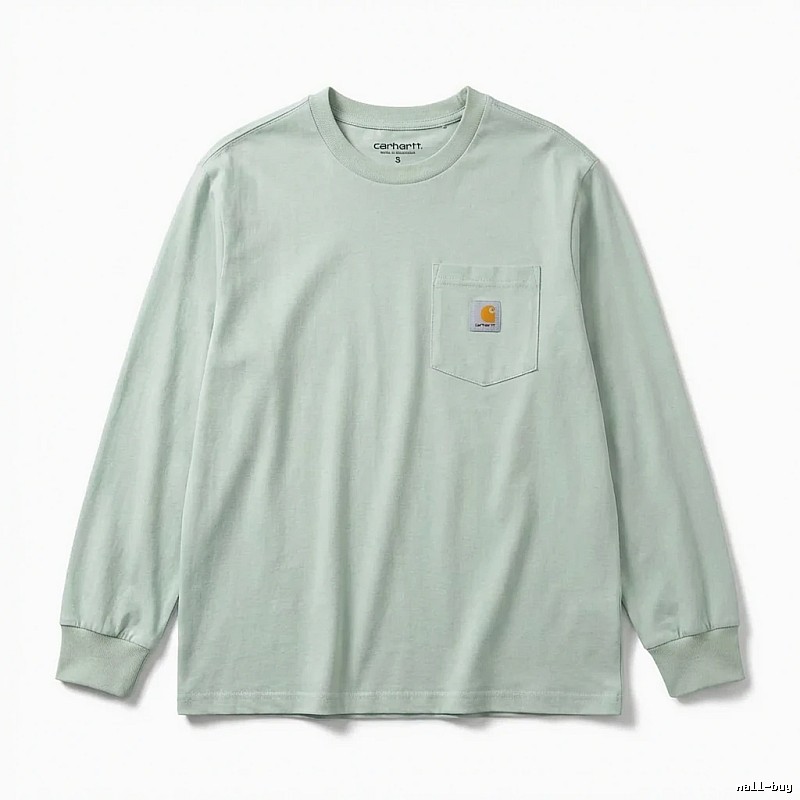 Carhartt basic simple style light green sweatshirt