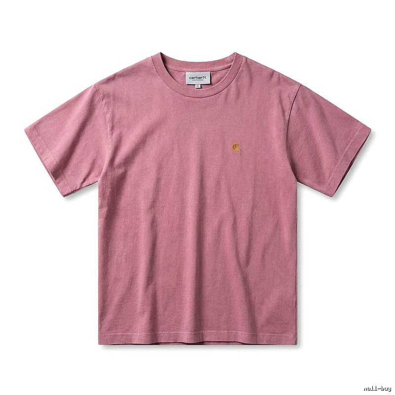 Carhartt basic simple style pink T-shirt