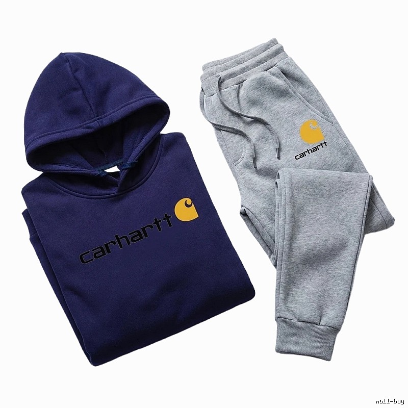 Carhartt casual style dark blue-gray suit