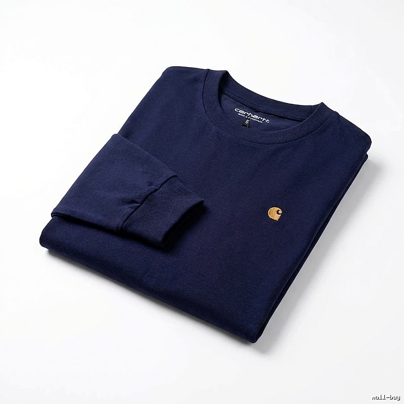 Carhartt Classic Simple Dark Blue Sweatshirt