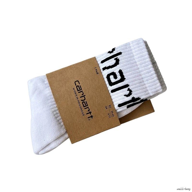 Carhartt Classic White Trendy Socks