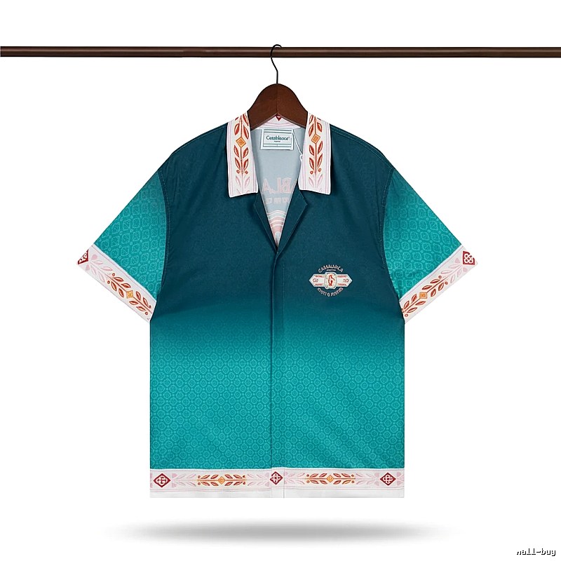 Casablanca Gradient Retro Style Shirt