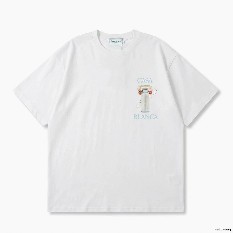 Casablanca Greek column style white T-shirt