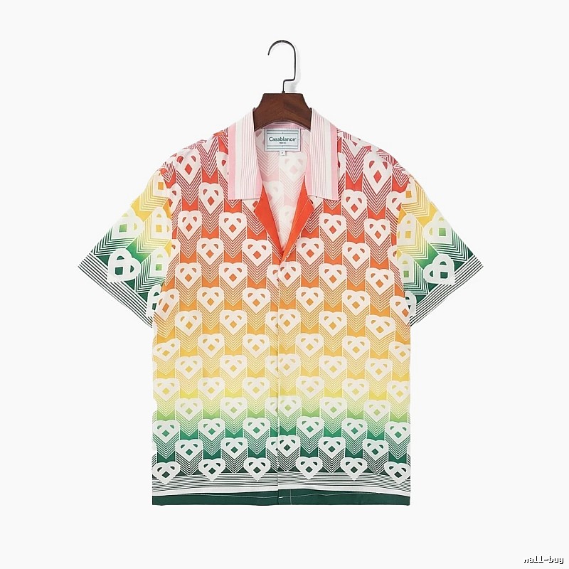Casablanca Rainbow Gradient Style Shirt