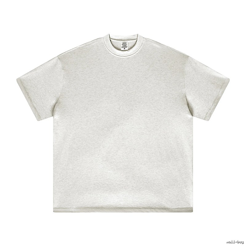 Casual Plain white T-shirt Minimal White Short for Streetwear Looks