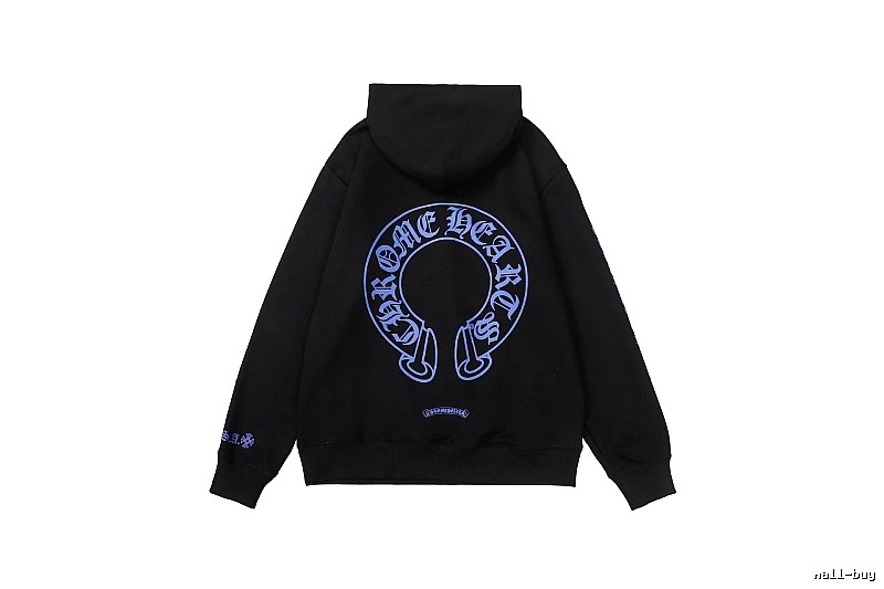Chrome Hearts 2088-97 Black Cross Graphic Hoodie Downtown Style