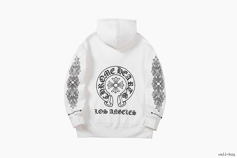 Chrome Hearts Daily Cross graphic hoodie Black Blue Cross for City Outfits