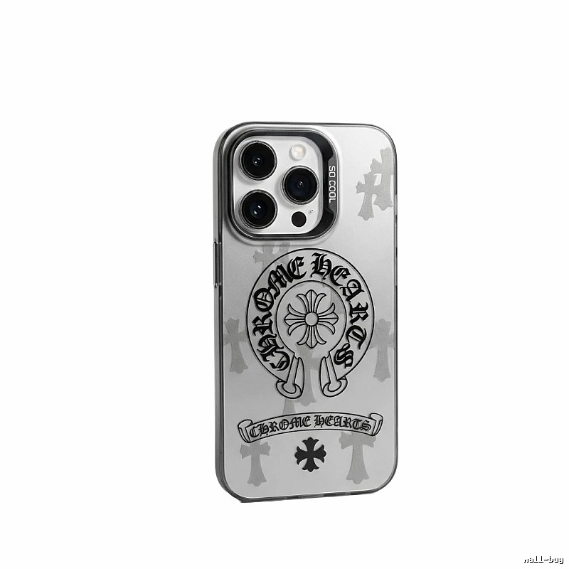 Chrome Hearts Dark Style iPhone Case
