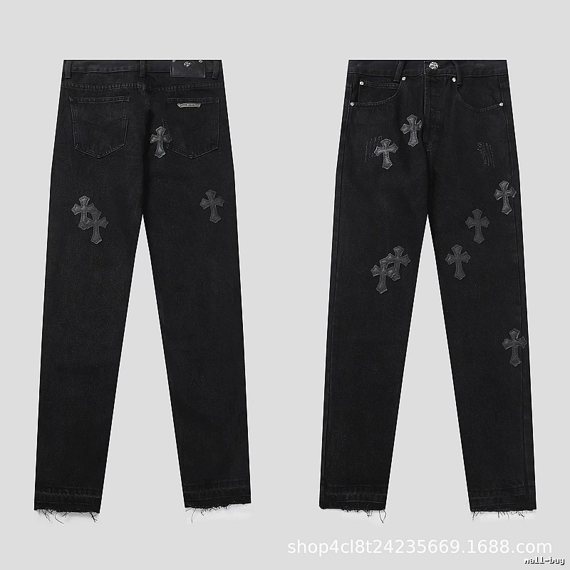 Chrome Hearts Weekend Graphic jeans Light Denim Jeans for Seasonal Looks