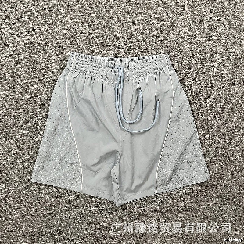 Corteiz Breathable Street Style Grey Sports Shorts