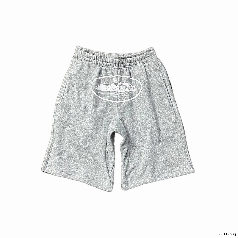 Corteiz grey trendy brand shorts