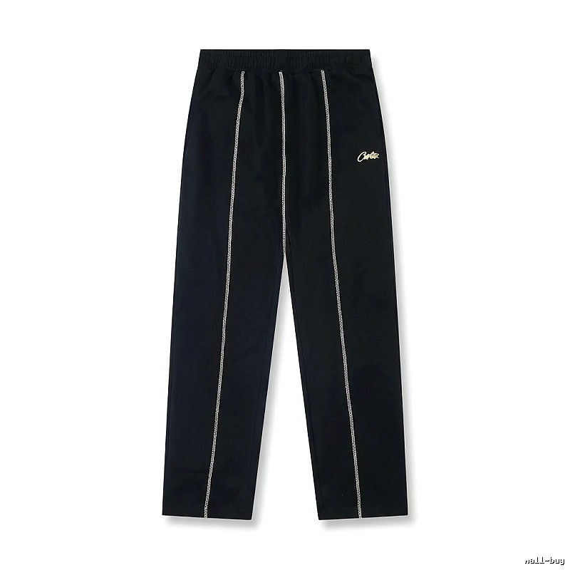 Corteiz minimalist style black trousers