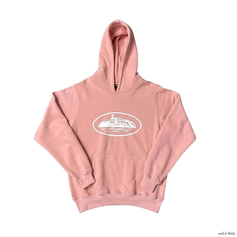 Corteiz Pink Minimalist Hoodie