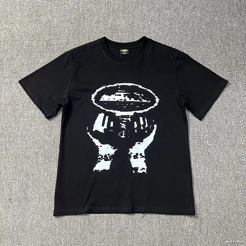 Corteiz Resort Logo T-shirt Black Corteiz for Travel Looks
