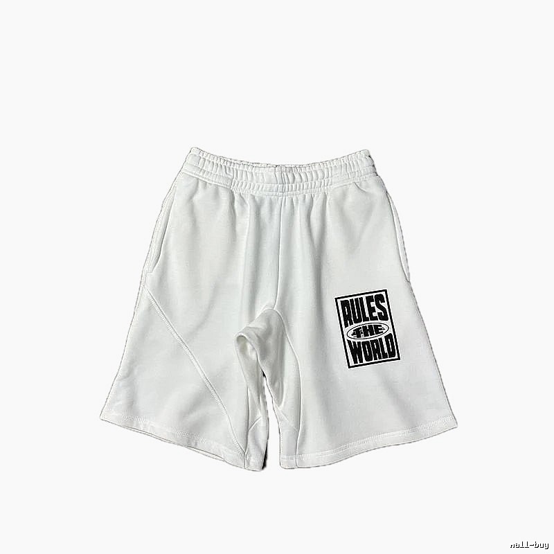 Corteiz Rule the World White Shorts