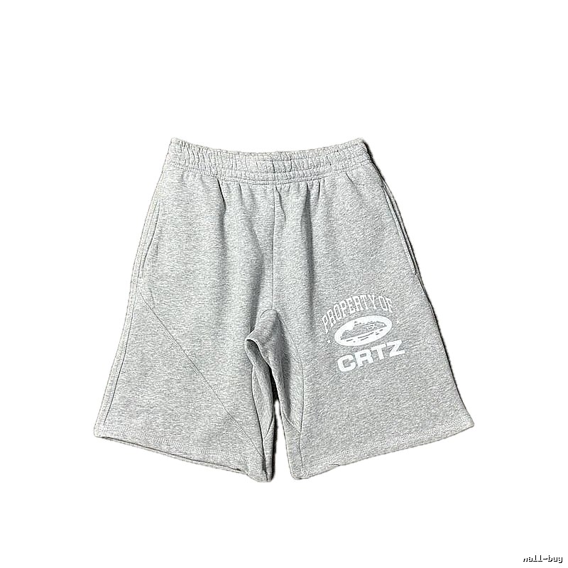 Corteiz sporty grey shorts